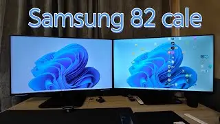 Duży gamingowy matowy monitor  😗 Samsung  Odyssey Neo G7  💘
