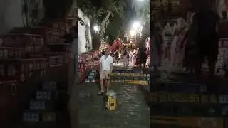 Escadaria Selaron Lapa Rio de Janeiro de noite