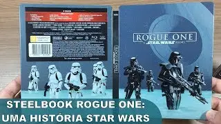 Steelbook Rogue One: Uma Hist&oacute;ria Star Wars