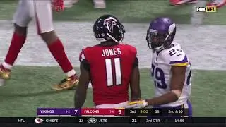 Julio Jones vs Xavier Rhodes (2017) | WR vs CB Highlights