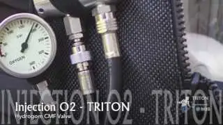 Recycleur Triton Vanne Hydrogom / Triton Rebreather CMF Hydrogom