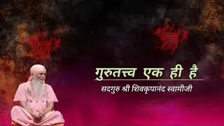 भाषा और चौले अलग अलग हो सकते है, पर गुरुतत्त्व एक ही होता है.... सदगुरु श्री शिवकृपानंद स्वामीजी