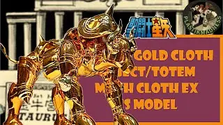 TAURUS GOLD CLOTH OBJECT/TOTEM - CS MODEL  - Unboxing and Review  #saintseiya #cdz #kotz