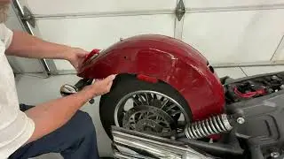 Indian Scout - Remove Rear Fender