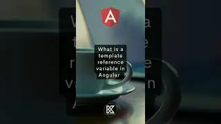 what is a template reference variable in angular? #angular #shorts #foryou
