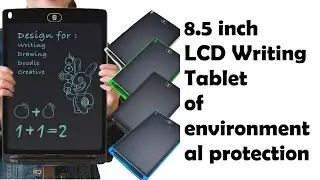 8.5 Inch LCD Writing Tablet of environmental protection - unboxing  video - Lcd E Writiing Board 8.5