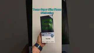 Unboxing the Tecno Pova Slim at 5.95mm Smartphone #shorts