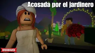 ACOSADA POR EL JARDINERO | Brookhaven rp | Mini Pelicula - Historia de Roblox