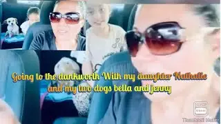Going to the Dankworth pond with my daughter Natalie and my 2 dogs Bella and Jenny.