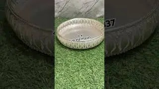 Metal German Silver Tray