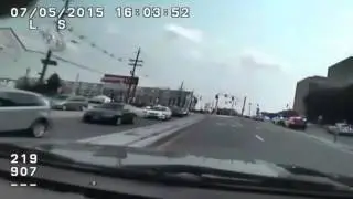 Crazy Police Video - Police Pursuit With Stolen Police Car