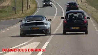 Porsches Leaving A Carmeet !CRAZY TAKE OVER! - CARRERA GT, 1000HP+ TURBO, 992 GT3RS, TURBO S