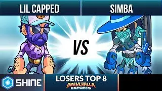 Lil Capped vs Simba - Losers Top 8 - Shine 2019 1v1