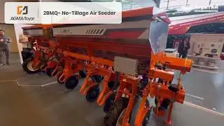 AGMA-Toyar 2BMQ Series No-Till Grain Drill | Precision Air Seeder for High-Speed Planting