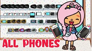ALL NEW PHONES IN TOCA BOCA | Toca Life World Collection
