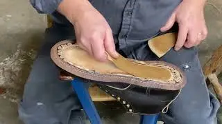 Installing a steel shank