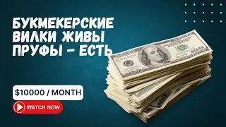 Букмекерские вилки живы! Стало даже проще