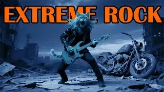 Beast Rock Assault &ndash; Downtuned Riffs & Double Bass Fury | Extreme Rock Motivation