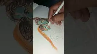 #Sita face drawing❤#//The creativity🎨corner🧿