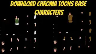 Download Chroma toons png characters Base files