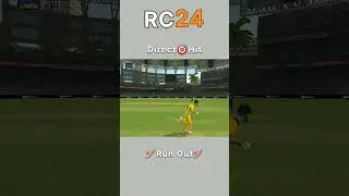 ⚾Best Run Out 🏏 RC24 Direct Hit 🎯  Mobile games, Real cricket game,