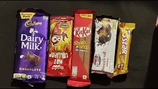 chocolate cutting 🍫🍫#candyopening #chocolate #asmr #candy #charvi