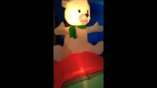 Review on 2018 tree service truck Christmas Inflatable.