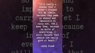 QUOTE BY ANNE FRANK