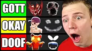 ALLE Roblox DOORS Monster in einer RANGLISTE