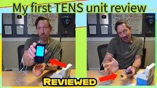 AUVON 3-in-1 TENS Unit unbox & Review Best Pain Relief Device for Back Sciatica & Shoulder Pain 2025