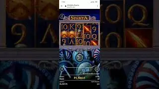 Sparta Almighty slot #zanos,занос 4 ретригера