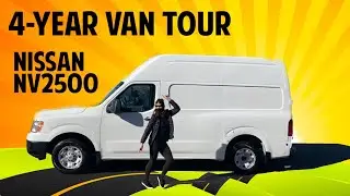 VAN TOUR AFTER FOUR YEARS | Nissan NV2500 converted camper van | Beatles themed van