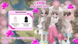 ZEPETO HOW TO GET : FREE ZEMS ITEMS CHIBI AVA EVENT 