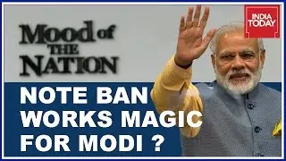Mood Of The Nation Polls : NDA's National Vote Share Increased After Demonetization ?