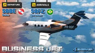 BUSINESS JET | 🛫 SBBE (BEL) - SBFZ (FOR) 🛬 | EMBRAER PHENOM 100