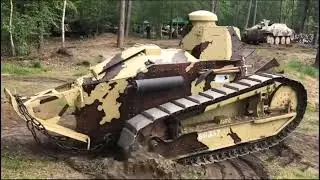 Классический танк FT-17, Франция, 1917 год