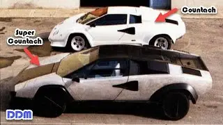 Dr&ocirc;le de Machine - Lamborghini Countach Evo