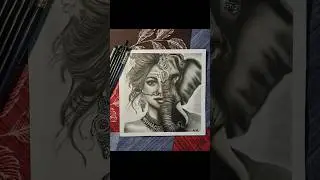 Parvati nurturing love and ganesha protective guidance inspire us to reach our #drawing #youtube