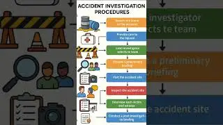 Accident Investigation Procedures #trending  #safety #accident #investigations #safetyofficerjobs