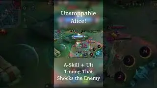 Alice&rsquo;s Ultimate CC Combo! Perfect Skill Timing 🔥 #shorts #mlbb #alice #mobilelegends #tutorial