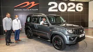 Представлен обновленный Mahindra Scorpio-N 2026 года! Новый уровень превосходства среди внедорожн...