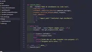 Chatterbot utilizando Python