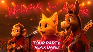 The Funniest Animal Band Ever &ndash; Live Cartoon Concert! | VIDEO AI ANIMATION #cartoonvideo #animals