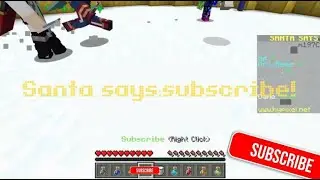 Santa says on Hypixel Smp