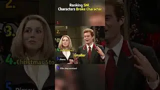 Ranking SNL Characters Broke Character #celebrity #funny