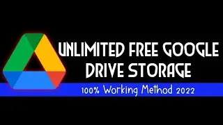 Unlimited Free Google Drive Storage Using Telegram Bot | Google Shared Drive