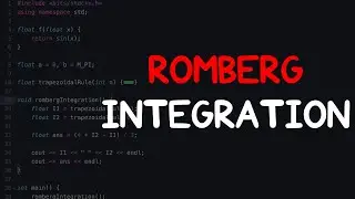 4.7.1 Romberg Integration Implementation | Coding Tutorial | Numerical Methods