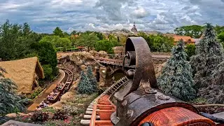 Seven Dwarfs Mine Train Roller Coaster Ride  2025 - Magic Kingdom, Walt Disney World [4K POV]