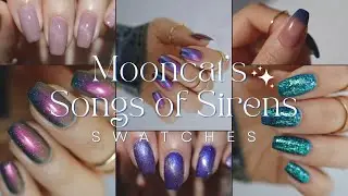 Mooncat Songs of Sirens🧜🏼‍♀️🌙🐈‍⬛Quick Swatch & Review | April 2024