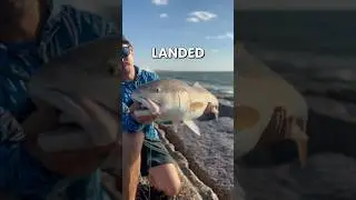Day 2 of fishing the Matagorda Jetty&rsquo;s with mullet #redfish #kastking #fishing